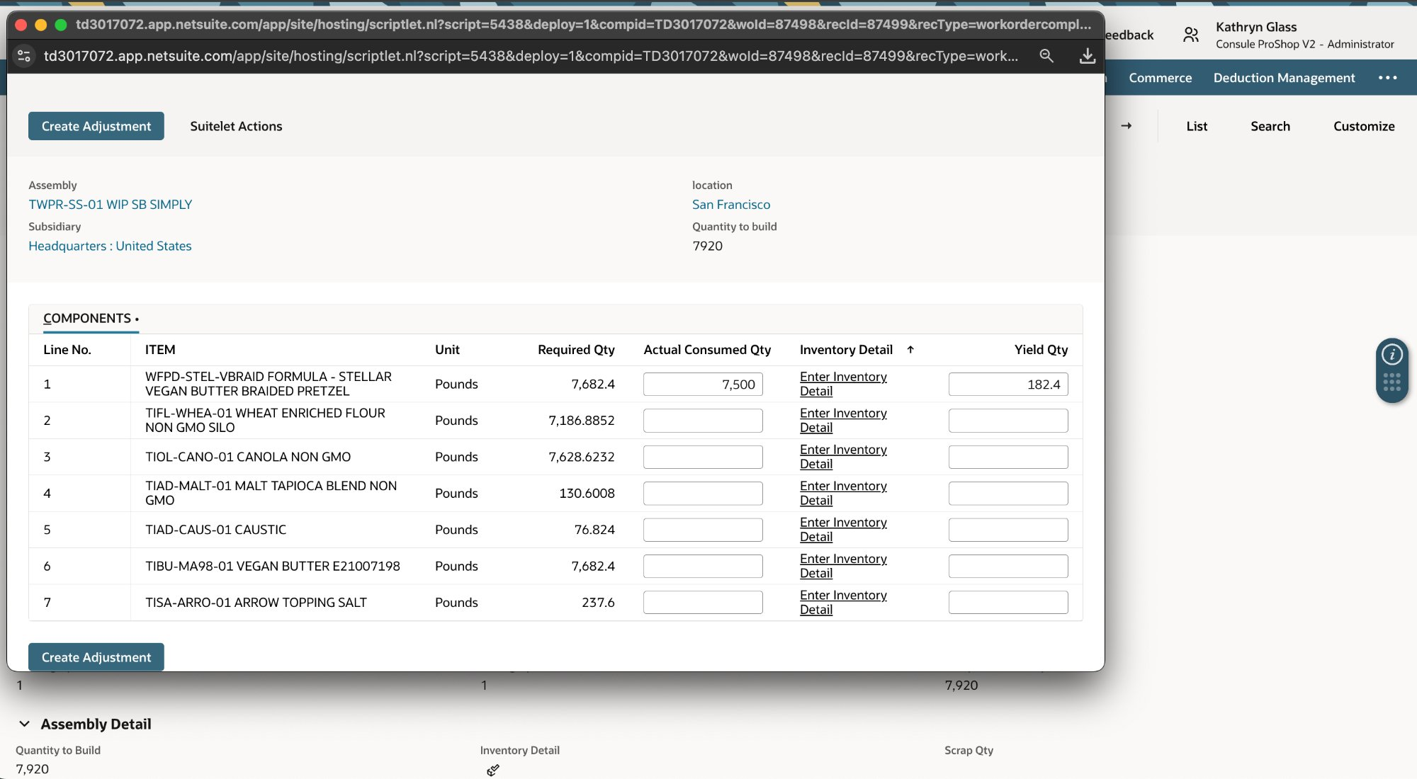 YieldCraft completed record
